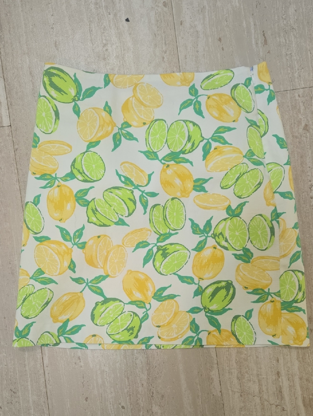 Talbot's Lemons & Limes Skirt